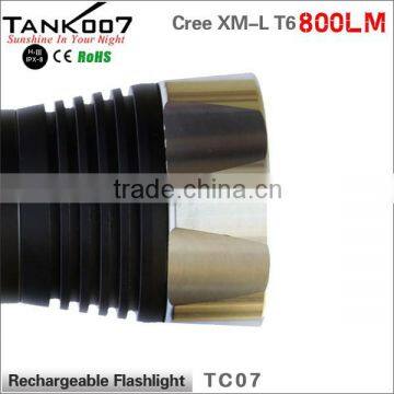Bailong Led Torch Led Rechargeable Torch 1000 Lumens Led Flashlight Torch