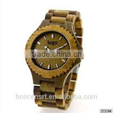 2016 Luxury Novelty Wooden Watches Different Sandal Unisex Japan Movement Gift Wooden Case WristWatches Customize Logo Quality Choice photo-6