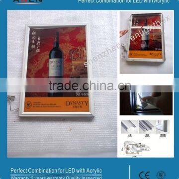 snap frame acrylic sheet light box