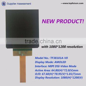 Topfoison 3.81inch Oled Screen With 1080P MIPI DSI Interface photo-3