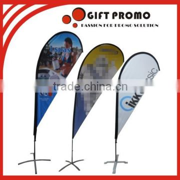 Customized Beach Flag Type Advertising Banner