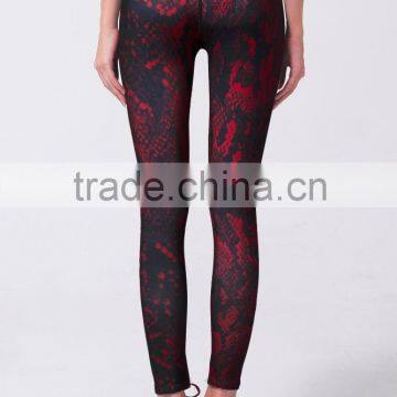 2016 Yoga Leggings Women's Fitness Pants Running Tights With Digital Printing Wholesale Clothing photo-3