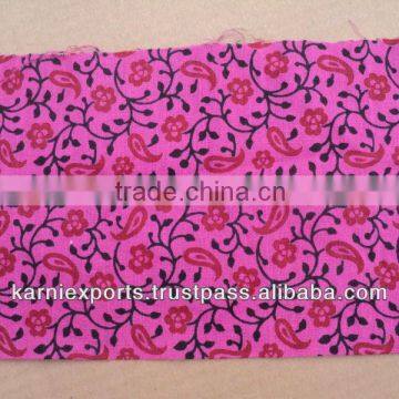COTTON ROSE PRINTED FABRICS FOR MAKINGS GIRLSWEAR WOMENSWEAR APPARELS FOR KIDS QUILTS ETC. INDIAN ETHNIC LOOK PRINTED FABRICS