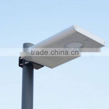 8W Solar Street Light All In One Intelligent Highly Efficient Solar Panel Street Light