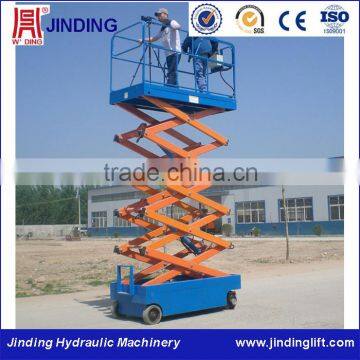 JCPT series CE proved Self propelled Fully automatic electric scissor lift with 6-10m height