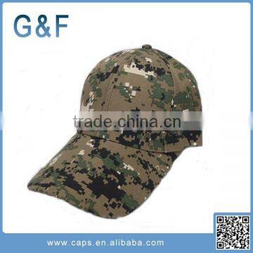 Wholesale Embroidery Custom Blue Camo Baseball Cap