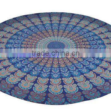 Round mandala tapestry 100% cotton round mandala table cover wholesale lots