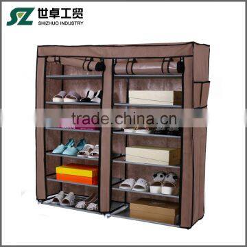 shoe rack, steel net rack for shoes, non-woven shoe rack