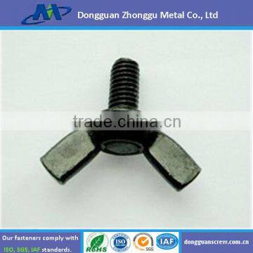 stainless steel DIN316 bolt with wing nut