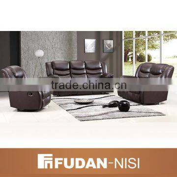 Cheap genuine leather sectional sofa Foshan