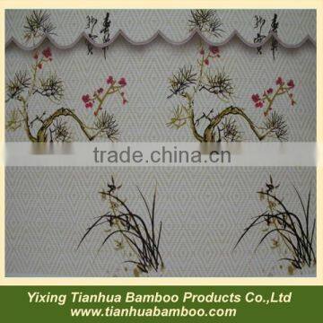 The Perfect Painted Nature Custom Bamboo Curtain