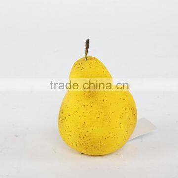 Polystyrene foam artificial yellow pear fake home festival decoration fruit and children DIY HOT SELLING