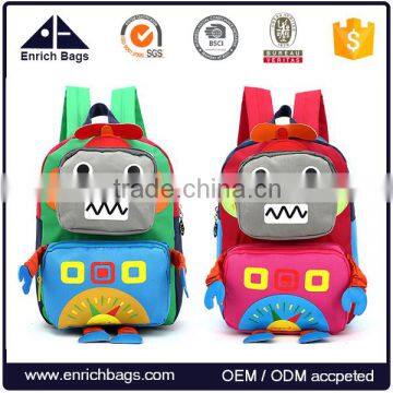 Cute Zombie Design Backpack School for Kids