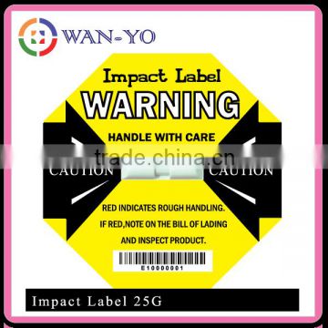 [ Shock label security packing sticker ]