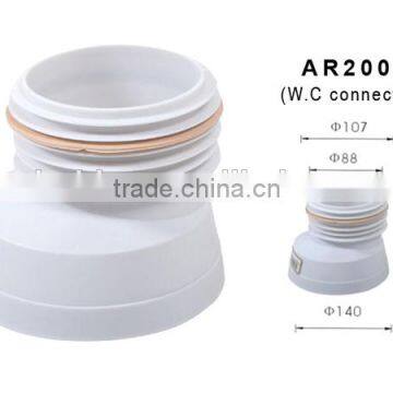 PVC WC connection pipe