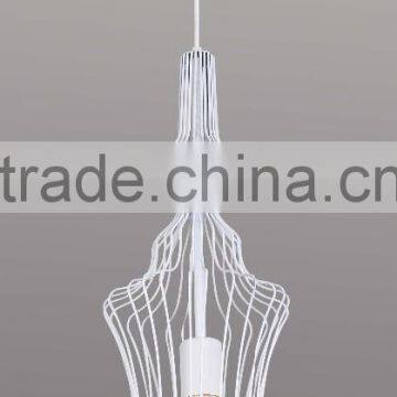 E27 Hot Selling Cage Shade,Wire Cage Pendant Lamp,Iron Cage Lamp