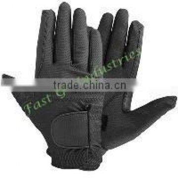 Black Cabretta Leather Golf Gloves