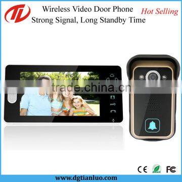 1 Camera 1 Monitor Video Wireless Doorbell With Camera Intercom