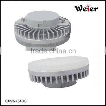 AC230v 8W 2835 40smd 680lm CRI85 3000K GX53 led lamp