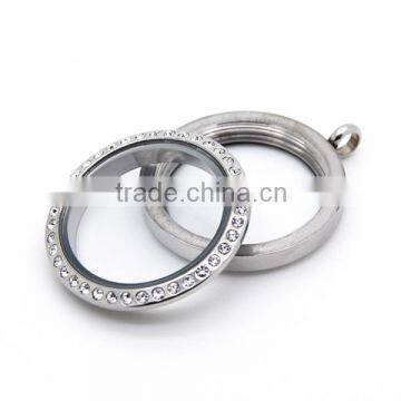 Highpolish fashion cheap price stainless steel floating lockets floating memory lockets floating locket pendant LP9138-1