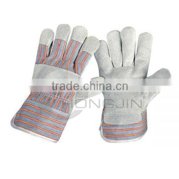 Cow Split Safety Work Gloves - European Standard