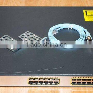 Cisco switches catalyst WS-C3750G-24TS-E1U Gigabit switch Ethernet 10/100 PoE port small medium businesss