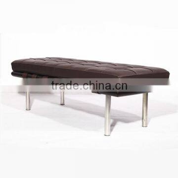 Waiting bench 3 seat Barcelona Bench solid wood frame