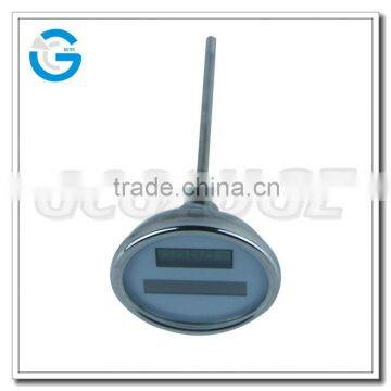 High Quality Back Mount Solar Digital Thermometer Probe Stainless photo-3