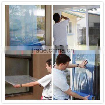 transparent self adhesive film for glass
