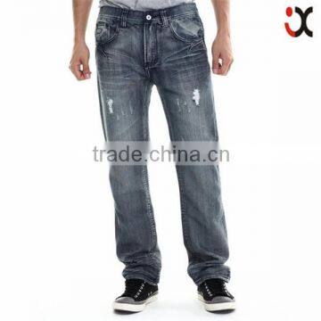 Bleach Washing Denim Mens Jeans Price International Brand Jeans Low Price (JXY029)