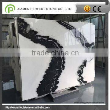 New Hot Selling Marble Slabs Stone For Black Color Vein