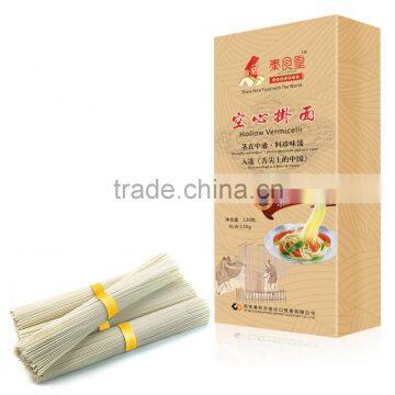 Chinese wholesale good quality healthy air dried delicious taste instant tube noodles