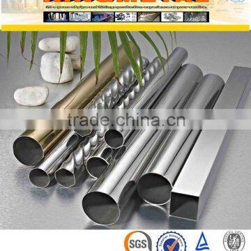 ASTM A554 Grade 201 Welded Stainless Steel Decorative Tube