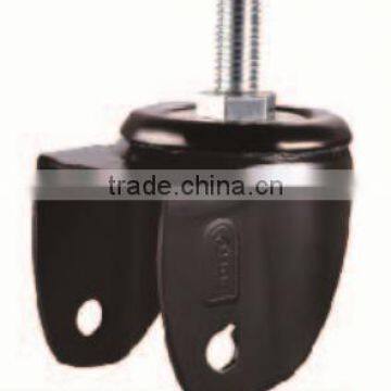 A1 Series Threaded PA Caster Low Gravity Caster Double Wheels photo-2
