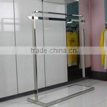 stainless steel display stand for clothes store