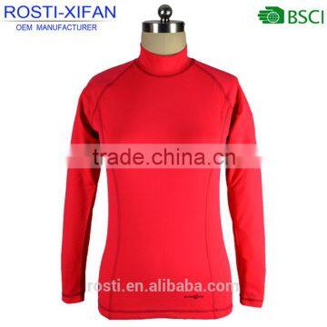 New Knitting Women Breathable Underwear Long Sleeve T-Shirt