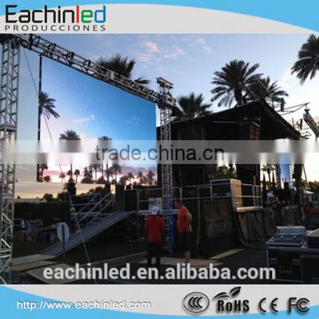 Slim Cabinet Oudoor P8 SMD 3535 /DIP LED Rental Screen/P10 Outdoor Rental LED Display