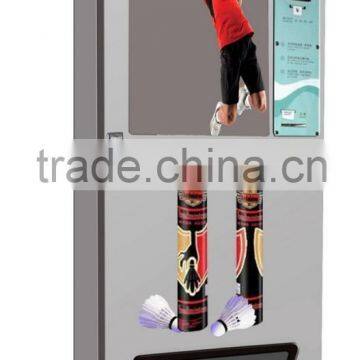 Alibaba hot and new product online management Shuttlecock vending machine