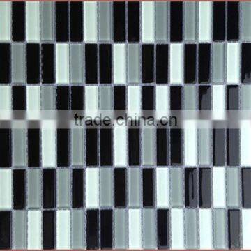 Crystal Glass Mosaic Tile Bamboo Mosaic Backsplash Tile