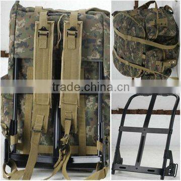 Aluminium rucksack bracket
