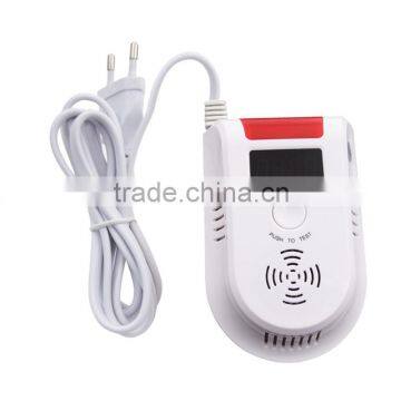 small Electronic Built-in Siren Combustible Gas Detector Alarm Sensor 433MHz