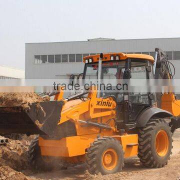 Chinese Backhoe Loader Price 1.0cbm Bucket Capacity Backhoe Loader photo-2