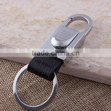 new leather portable car key holder key tag holder