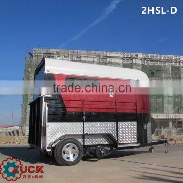 Horse float for 2 horses striaight load hot sale in New Zealand