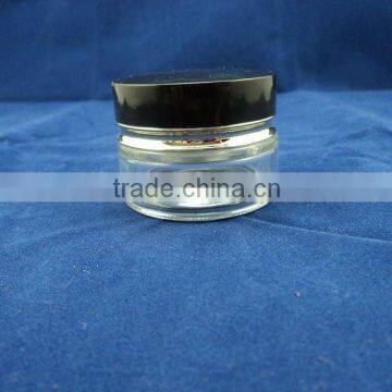 cosmetic glass skin care cream jar