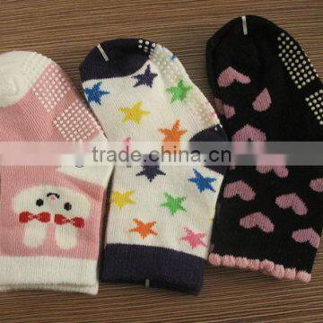 custom newborn baby socks baby socks with anti-slip sole