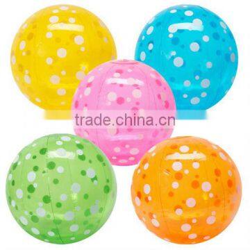 Inflatable beach ball durable colorful pvc beach ball