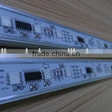 DC12V Smd5050 led rgb dmx color changing rigid strip bar light