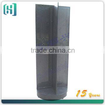 retail metalsolar power rotating display stand/heavy duty rotating display stand turntable/rotating nail polish display rack