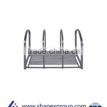 Good Quality Powder coating Metal Steel Goods shelf / metal Display Shelf for Sale